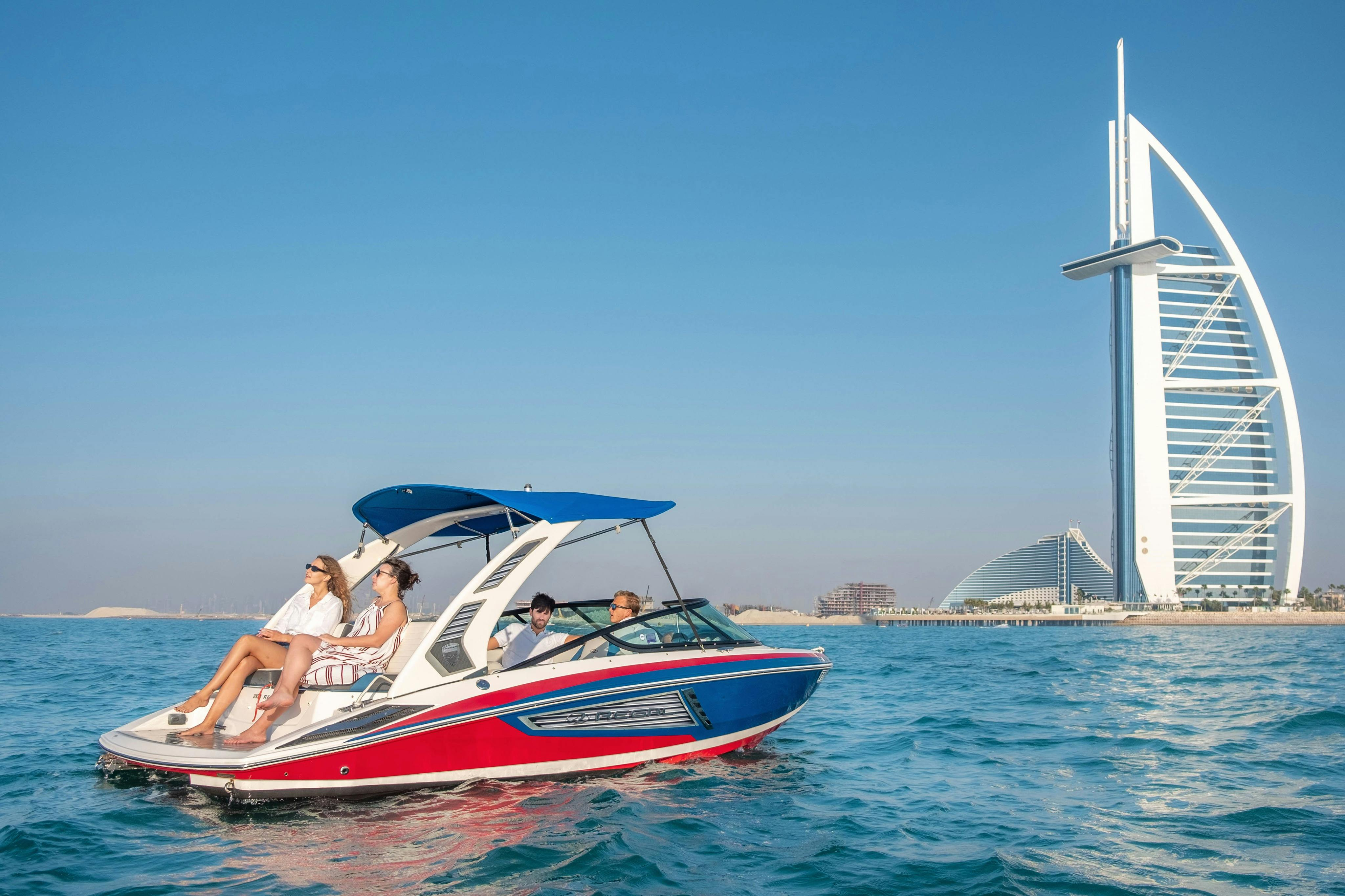 Dubai: Guided Speedboat Tour - Photo 1 of 4